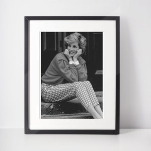 Princess Diana Spencer Print | Free Shipping | Royal Print | Poster | Iconic Art | A6 A5 A4 A3 A2 A1 A0 6x4 5x7 10x8 | Custom Size Available