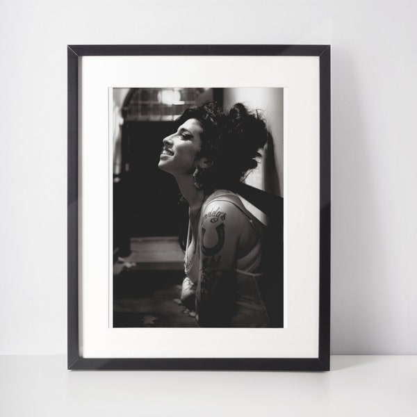 Amy Winehouse Print | Free Shipping | Music Print | Poster | Iconic Art | A6 A5 A4 A3 A2 A1 A0 6x4 5x7 10x8 | Custom Size Available