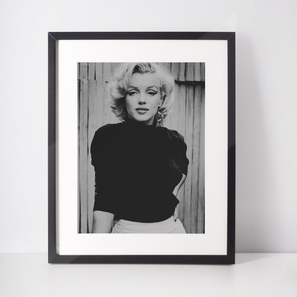 Marilyn Monroe Print | Free Shipping | Music Print | Poster | Iconic Art | A6 A5 A4 A3 A2 A1 A0 6x4 5x7 10x8 | Custom Size Available