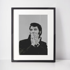 Elvis Presley Print | Free Shipping | Music Print | Poster | Iconic Art | A6 A5 A4 A3 A2 A1 A0 6x4 5x7 10x8 | Custom Size Available