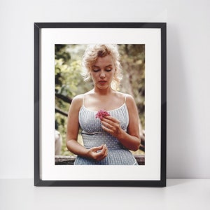 Marilyn Monroe Print | Free Shipping | Music Print | Poster | Iconic Art | A6 A5 A4 A3 A2 A1 A0 6x4 5x7 10x8 | Custom Size Available