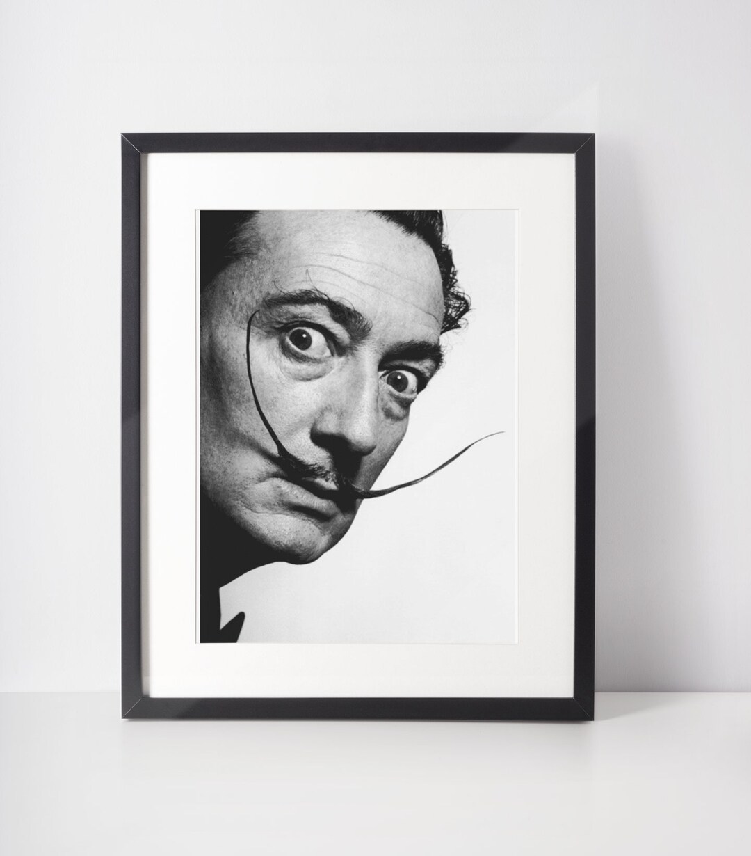 Salvador Dali Iconic Print Free Shipping Icon Print Poster A6 A5 A4 A3 A2 A1 A0 6x4 5x7 10x8