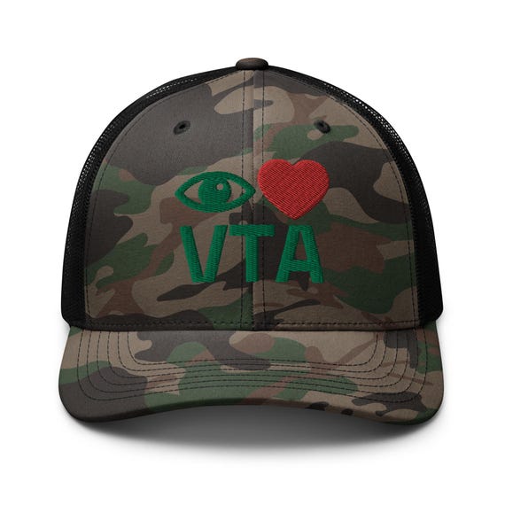 Eye Heart VTA Embroidered Camo Hat - Etsy