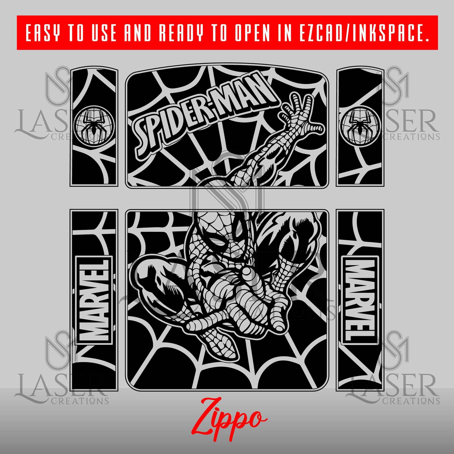 Smlasercreations Zippo Design Engraving Files, Zippo Engrave,vector ...