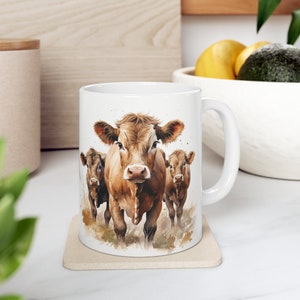 Cows Mug, Horses Gifts, Cows Lover Gift, Animal Mug, Cows Coffee Mug, Cows Coffee Cup, Cows Cup, Tea Coffee, Cows Lovers
