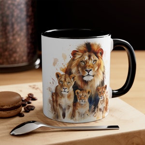 Lions Family Mug, Lions Gifts, Lions Lover Gift, Lions Coffee Mug, Lions Coffee Cup, Lions Cup, Tea Coffee, Lions Lovers