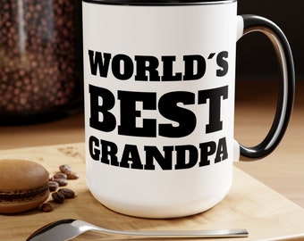 'S Werelds beste opamok, 15 oz, cadeaus voor mannen, opamok, opa cadeau, opa koffiemok, opa cadeaus, cadeau voor hem, beste cadeaus
