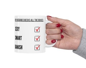Danish Husband Mug, Danish mugs, Danish Coffee Mugs,Pride Mug, Multicultural Mug,Coffee Mug,Tea Mug, Gifts For Her,Office Gift