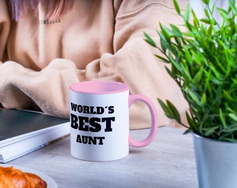 Welten beste Tante Becher, Tante Geschenke für sie, Tante Becher, Tante Geschenk, Tante Kaffeetasse, Tante Geschenke, Geschenk für Tante, Tante Geschenke, Familiengeschenke