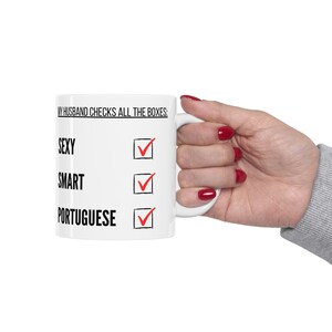 Portuguese Husband Mug, Portuguese  Mugs, Portuguese  Coffee Mugs,Pride Mug, Multicultural Mug,Coffee Mug,Tea Mug, Gifts For Her,Office Gift