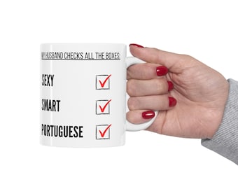 Portuguese Husband Mug, Portuguese  Mugs, Portuguese  Coffee Mugs,Pride Mug, Multicultural Mug,Coffee Mug,Tea Mug, Gifts For Her,Office Gift