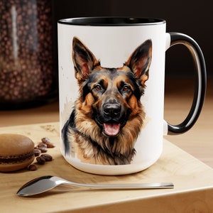 German Shepherd Mug,15 Oz,German Shepherd Gifts,German Shepherd Lover Gift,Dog Mug,German Shepherd Coffee Cup,German Shepherd Cup,Dog Lovers