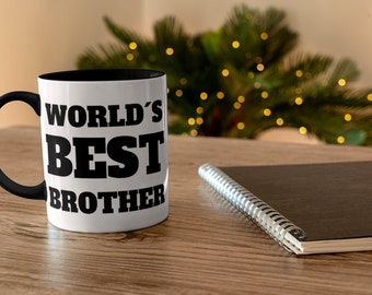 Worlds Best Brother Mug, Gifts For Men, Brother Mug, Brother Gift, Brother Coffee Mug, Brother Gifts, Gift For Him, Best Presents