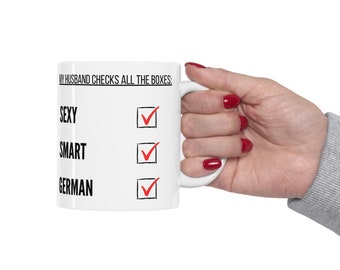 German Husband Mug, German  mugs, German  Coffee Mugs,Pride Mug, Multicultural Mug,Coffee Mug,Tea Mug, Gifts For Her,Office Gift