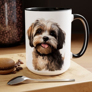 Buy Lhasa Apso Mug 11oz White Ceramic Cup Dog Lover Coffee Mug L Gift Dog Mum Gift Lhasa Apso Mom Mug Free Delivery Online in India Etsy