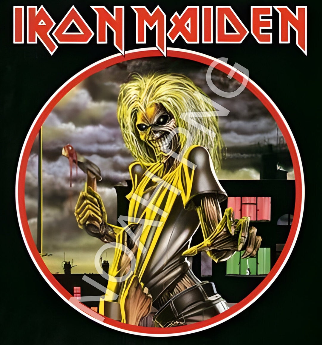 Iron Maiden PNG L Iron Maiden Arts L Iron Maiden Prints L Iron - Etsy