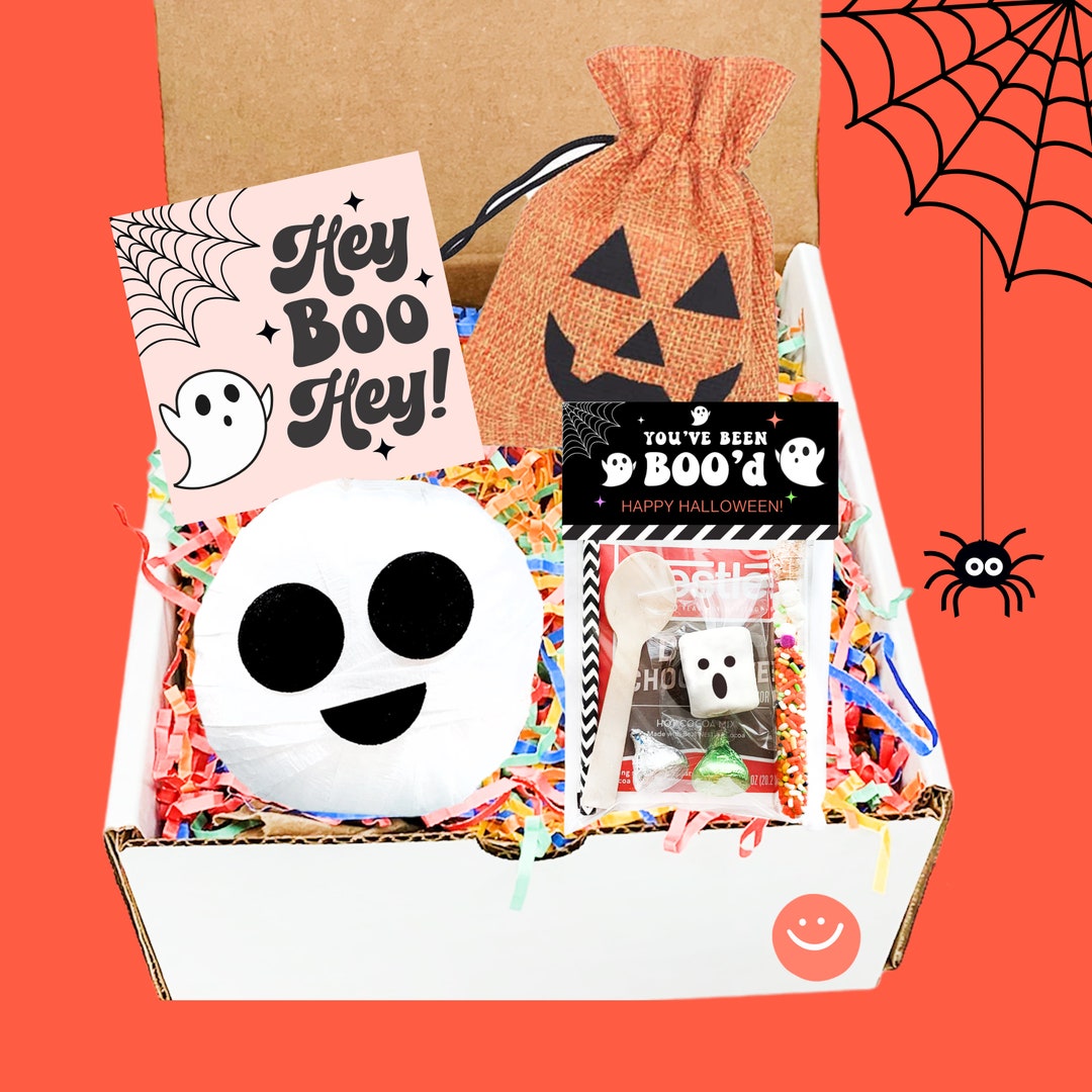 Halloween Boo Box You've Been Boo'd Gift Box Etsy