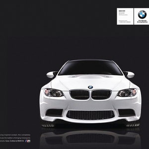 Impresión original del coche BMW E92 M3