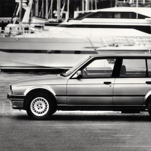 BMW E30 Touring  Original Car Print