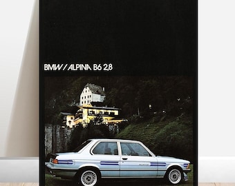 BMW   Alpina  Original Dealership Poster