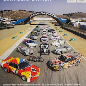 BMW Motorsport Original Car Print