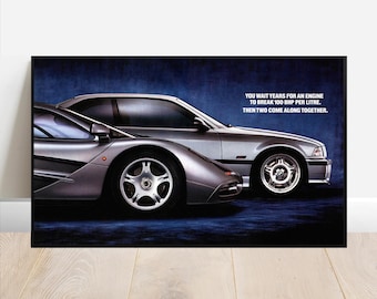 BMW   E36 M3  Original Dealership Poster
