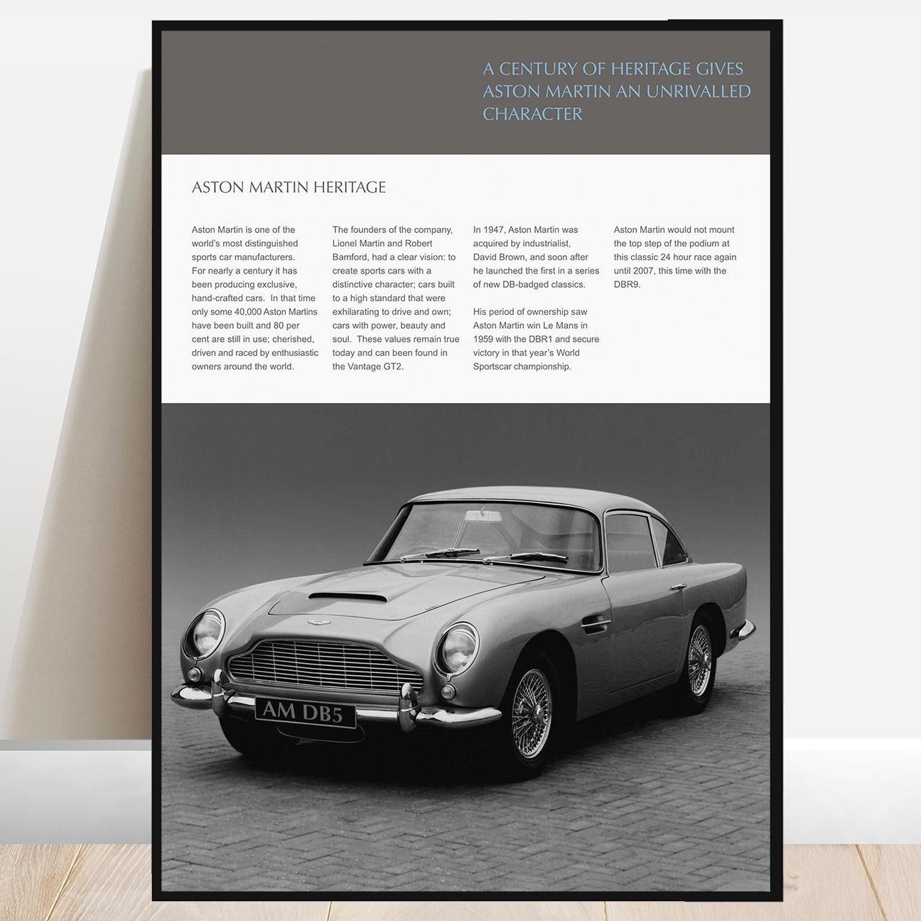 Aston Martin Brochure - Etsy
