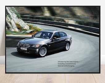 BMW   E92 M3  Original Dealership Poster