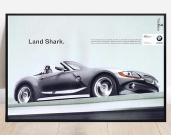 BMW   Z4  Original Dealership Poster