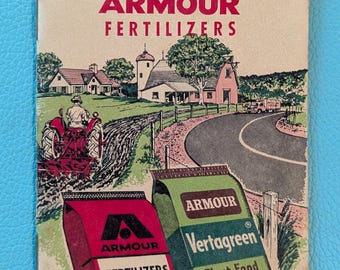 Vintage Armour Fertilizer Book Guide (free ship)