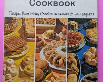 Libro de cocina vintage Bisquick Baking de Betty Crocker (encuadernado en espiral, envío gratuito)
