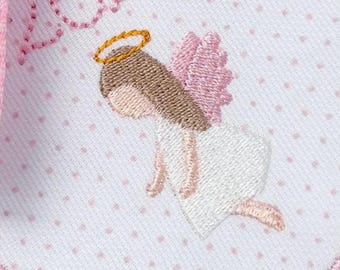 Christmas Angel Embroidery Design, Mini Fill Angel Design, Archangel Mini Embroidery, Christian Holiday Machine Embroidery File