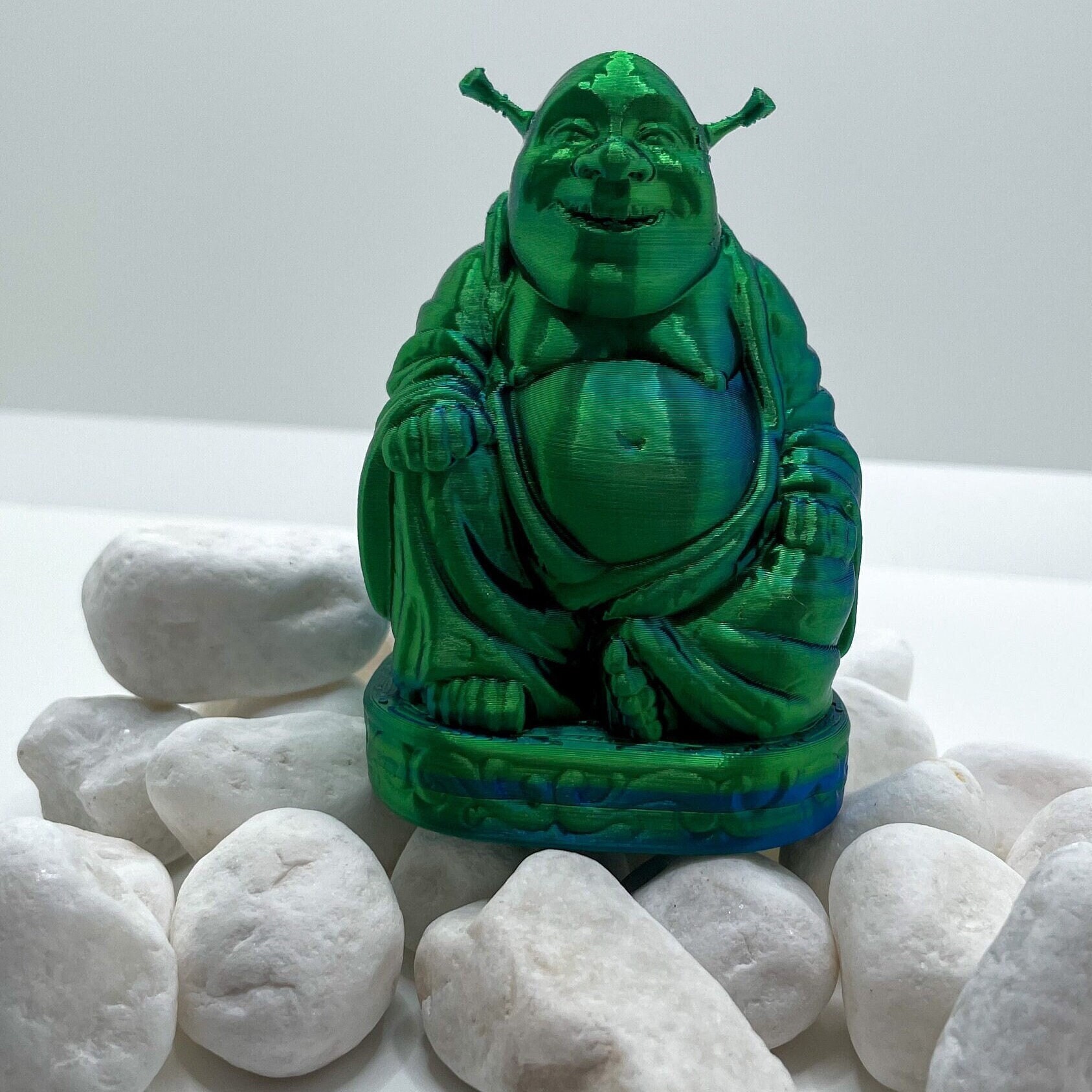 Shrek Meme Buddha Home Decor Geeky 3D Printed -  Finland