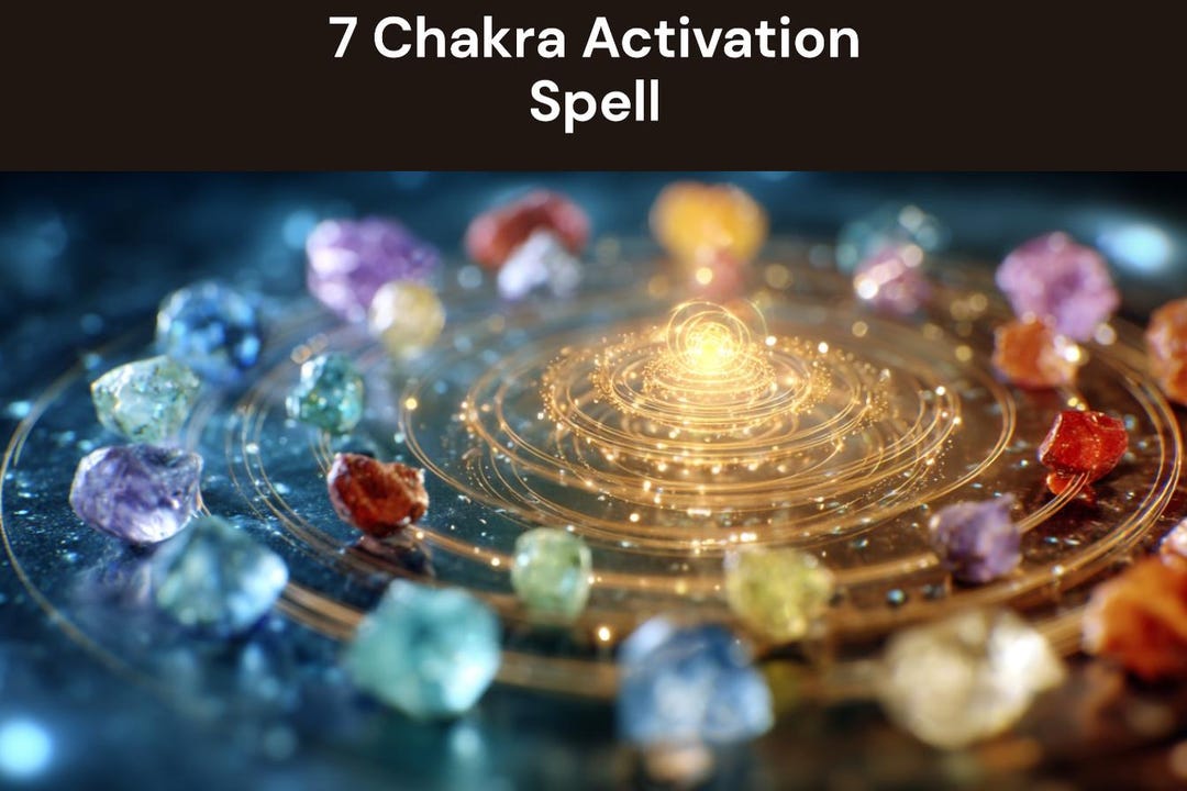 7 Chakra Activation Spell - Unblock Cleanse and Activate Your Chakras ...