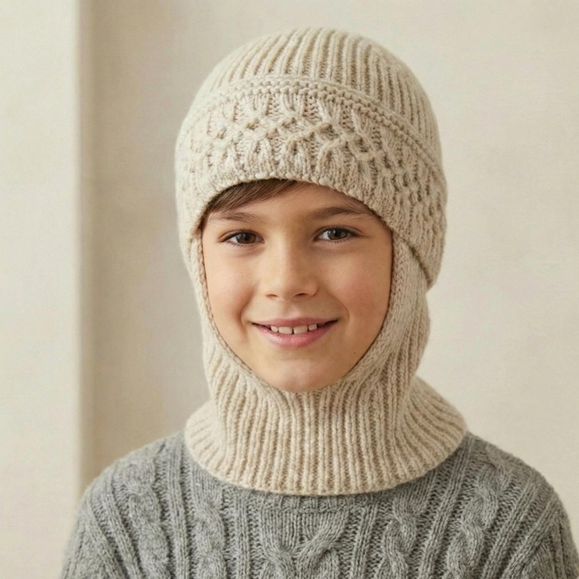 40 Turtleneck Crochet Patterns for Cozy Layers, Modern Pullovers, and Textured Necklines 23 Crochet Balaclava Turtleneck Hoodie
