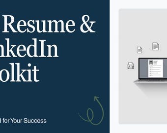 Verktygssats för AI-CV och LinkedIn-optimering | ATS-vänlig CV-mall | Guide till jobbansökningar