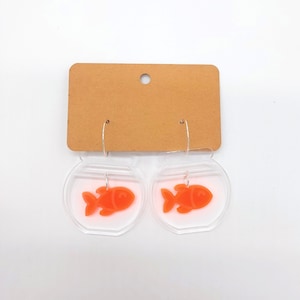 Lindos pendientes de pecera láser SVG