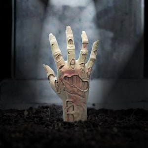 Zombie Hand lustig STL-Datei für 3D-Drucker - hohe Qualität, detaillierte, unterstützte und nicht unterstützte Versionen, sofortiger digitaler Download