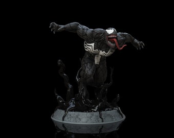 Venom - Action Figure - High quality STL - 3D Digital Printing - STL File for 3D Printers - 3d printer file