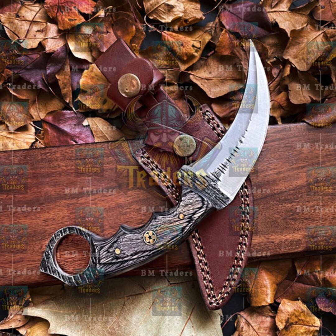 Handcrafted Fixed Blade Cowboy Knife – Essential Outdoor Tool
