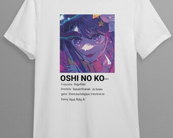 Hoshino Ai - Oshi No Ko, Anime Shirt, Unisex T-shirt Sweatshirt