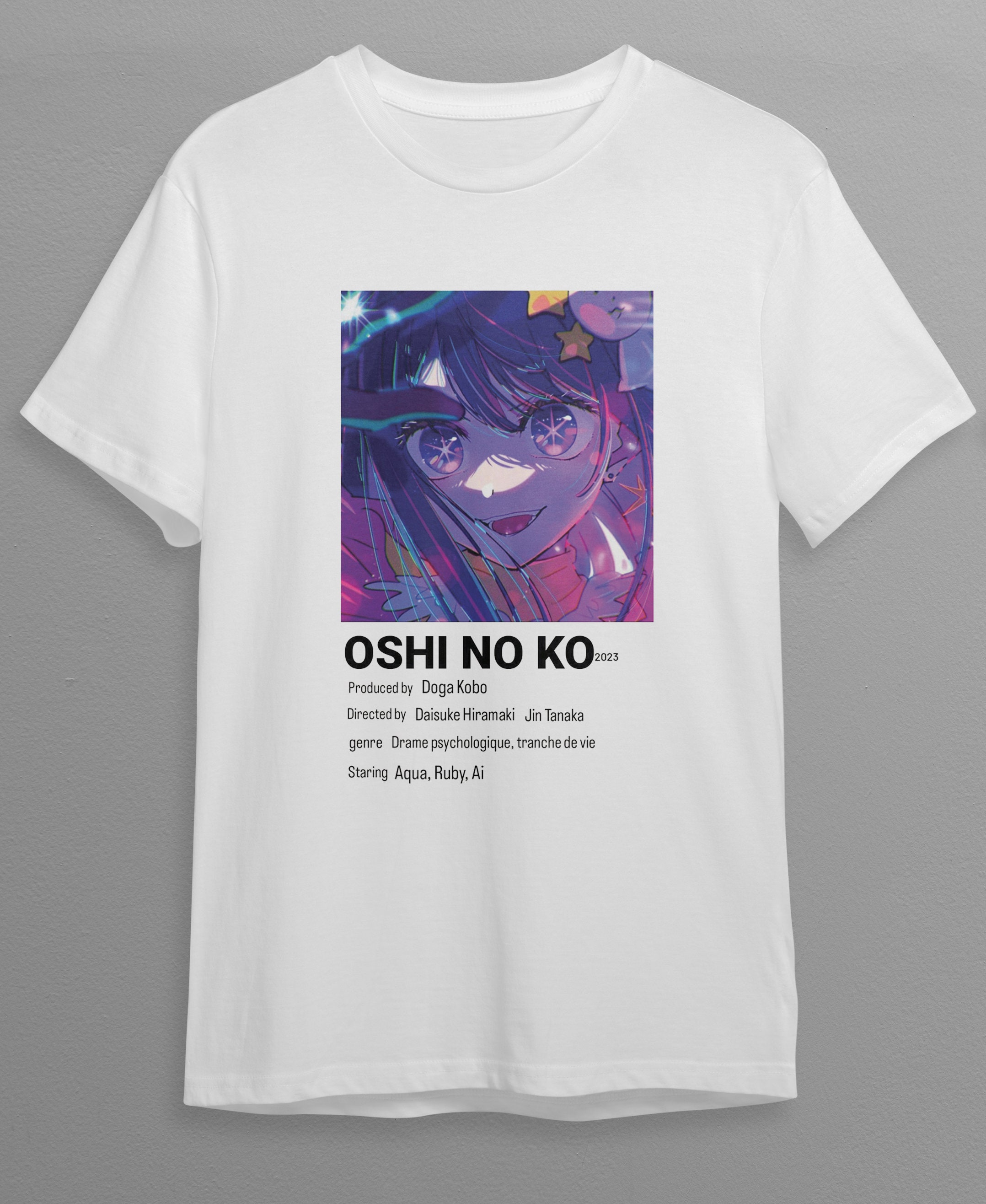 Hoshino Ai - Oshi No Ko, Anime Shirt, Unisex T-shirt Sweatshirt