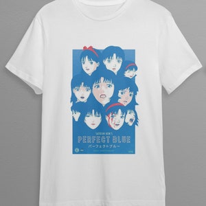 PERFECT BLUE Mima Kirigoe T-Shirt Vintage Gift Fashion Style Shirt S1011