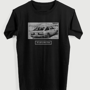 Camiseta de coche Hachiroku, diseño único, camiseta de moda Unisex S888