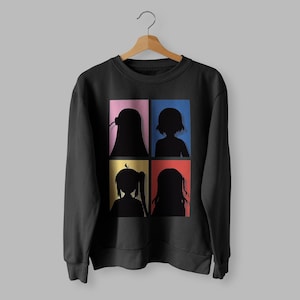 Bocchi the Rock v3  Sweatshirt Top Design Unisex Ladies Mens Tee Retro Fashion Vintage Shirt S119