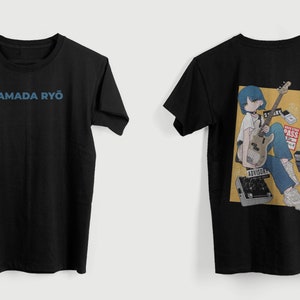 Yamada Ryö Bocchi the Rock!, Anime Shirt, Unisex T-Shirt Sweatshirt Hoodie, Shirt Man woman, Vintage Shirt, Fan Gift Shirt S913