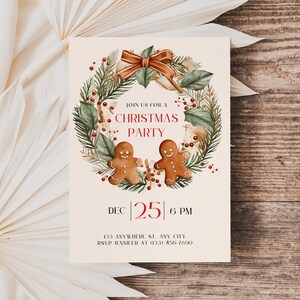 Watercolor Gingerbread Clipart: Christmas Cookie PNG Images (Commercial Use) image 6