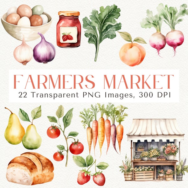 Bauernmarkt PNG, Bauernmarkt Clipart, Gemüse Clipart, Obst Clipart, Bauernmarkt, Blumenladen PNG, Garten Clipart, Produkte PNG