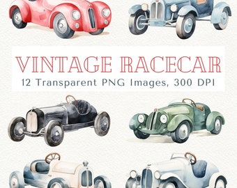 Race Car Clipart, Vintage Race Car Clipart, Race Clipart, Race Cars Clipart, Car Clipart, Race Car PNG, Racecar Clipart, Retro Race Car PNG