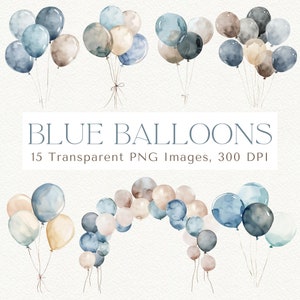 Boho Ballon Clipart, Ballon Bogen Clipart, Ballongirlande Clipart, Pastell Ballon Clipart, Ballon Clipart, Party Clipart, Ballon PNG
